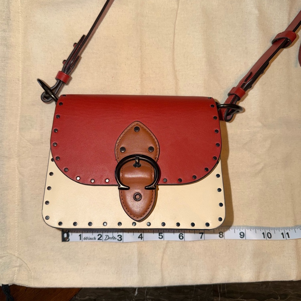 Coach Beat Colorblock Bag with Rivets